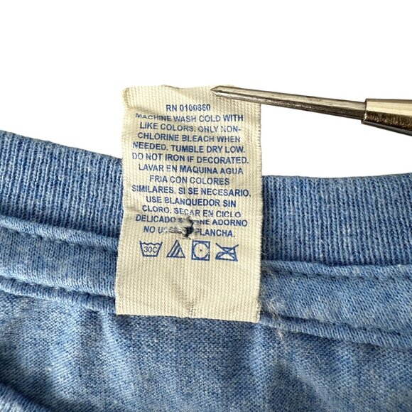 Vintage 80s Bugs Bunny "Whats Up Doc?" Blue Single Stitch T-Shirt S - Picture 6 of 7